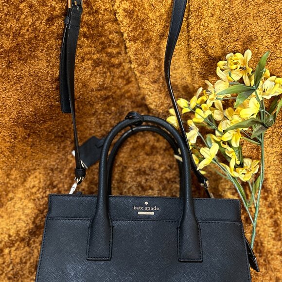 NWOT Kate Spade Black Saffiano Satchel - Picture 15 of 15